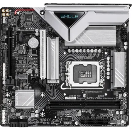 Материнская плата Gigabyte B860M EAGLE V2 Soc-1851 Intel B860 2xDDR5 mATX AC`97 8ch(7.1) 2.5Gg RAID+HDMI+DP