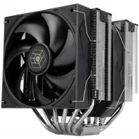 Устройство охлаждения(кулер) Thermalright Royal Pretor 130 Soc-AM5/AM4/1200/1700/1851 серебристый/черный 4-pin 29.4dB Al+Cu Ret (RP130)