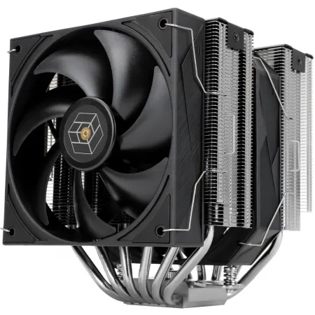 Устройство охлаждения(кулер) Thermalright Royal Pretor 130 Soc-AM5/AM4/1200/1700/1851 серебристый/черный 4-pin 29.4dB Al+Cu Ret (RP130)
