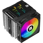 Устройство охлаждения(кулер) Thermalright Peerless Assassin 120 Digital ARGB Soc-AM5/AM4/1200/1700/1851 черный 4-pin 25.6dB Al+Cu LCD Ret (PA120-DIGITAL-BL-ARGB)