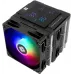 Устройство охлаждения(кулер) Thermalright Peerless Assassin 120 Digital ARGB Soc-AM5/AM4/1200/1700/1851 черный 4-pin 25.6dB Al+Cu LCD Ret (PA120-DIGITAL-BL-ARGB)