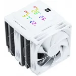 Устройство охлаждения(кулер) Thermalright Peerless Assassin 120 Digital Soc-AM5/AM4/1200/1700/1851 белый 4-pin 25.6dB Al+Cu LCD Ret (PA120-DIGITAL-WH)