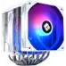 Устройство охлаждения(кулер) Thermalright Peerless Assassin 120 Digital ARGB Soc-AM5/AM4/1200/1700/1851 белый 4-pin 25.6dB Al+Cu LCD Ret (PA120-DIGITAL-WH-ARGB)