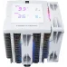 Устройство охлаждения(кулер) Thermalright Peerless Assassin 120 Digital ARGB Soc-AM5/AM4/1200/1700/1851 белый 4-pin 25.6dB Al+Cu LCD Ret (PA120-DIGITAL-WH-ARGB)