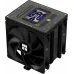 Устройство охлаждения(кулер) Thermalright Burst Assassin Vision 120 Soc-AM5/AM4/1200/1700/1851 черный 4-pin 25.6dB Al+Cu LCD Ret (BA120-VISION-BL)