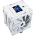 Устройство охлаждения(кулер) Thermalright Burst Assassin Vision 120 Soc-AM5/AM4/1200/1700/1851 белый 4-pin 25.6dB Al+Cu LCD Ret (BA120-VISION-WH)