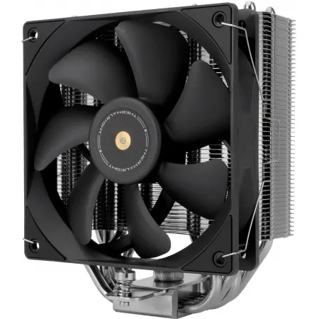 Устройство охлаждения(кулер) Thermalright TA 120 EX V2 Soc-AM5/AM4/1151/1200/2066/2011/1700 серебристый/черный 4-pin 27dB Al+Cu Ret (TA120-EX-V2)