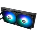 Система водяного охлаждения Thermalright Frozen Warframe 280 ARGB Soc-AM5/AM4/1200/1700/1851 черный 4-pin 29.8dB Al LCD Ret (F-WFRAME-280-BL-ARGB)