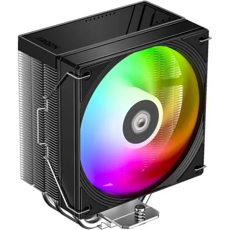 Устройство охлаждения(кулер) ID-Cooling FROZN A410 SE ARGB Soc-AM5/AM4/1200/1700/1851 серебристый/черный 4-pin 16-27.2dB Al+Cu 180W 720gr Ret (FROZN A410 SE ARGB)