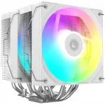 Устройство охлаждения(кулер) ID-Cooling Frozn A620 Pro Se ARGB Soc-AM5/AM4/1200/1700/1851 серебристый/белый 4-pin 15-27.2dB Al+Cu 260W 1190gr Ret (FROZN A620 PRO SE ARGB WHITE)