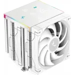 Устройство охлаждения(кулер) Deepcool AK620 Digital Pro Wh Soc-AM5/AM4/1151/1200/2066/1700 белый 4-pin 25dB Al+Cu LCD 260W 1491gr Ret (R-AK620-WHAPMN-G)