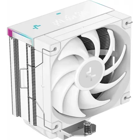 Устройство охлаждения(кулер) Deepcool AK400 Digital Pro Wh Soc-AM5/AM4/1200/1700/1851 белый 4-pin 25dB Al+Cu LCD 220W 695gr Ret (R-AK400-WHAPMN-G)