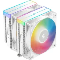 Устройство охлаждения(кулер) Deepcool AG620 Wh V2 ARGB Soc-AM5/AM4/1200/1700/1851 белый 4-pin 15-29.4dB Al+Cu 260W 1330gr Ret (R-AG620-WHAMMN-GJD) Устройство охлаждения(кулер) Deepcool AG620 Wh V2 ARGB Soc-AM5/AM4/1200/1700/1851 белый 4-pin 15-29.4dB Al+Cu 260W 1330gr Ret (R-AG620-WHAMMN-GJD)