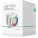 Устройство охлаждения(кулер) Deepcool AG620 Wh V2 ARGB Soc-AM5/AM4/1200/1700/1851 белый 4-pin 15-29.4dB Al+Cu 260W 1330gr Ret (R-AG620-WHAMMN-GJD)