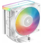 Устройство охлаждения(кулер) Deepcool AG400 Wh V2 ARGB Soc-AM5/AM4/1200/1700/1851 белый 4-pin 31.6dB Al+Cu 220W 643gr Ret (R-AG400-WHAMMN-GJD)