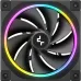 Вентилятор для корпуса Deepcool FL12R Reverse ARGB 120х120x25 черный 4-pin 33.9дБ (R-FL12R-BKAPN1-G) Ret