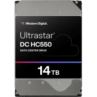 Жесткий диск WD SATA-III 16TB 0F38468 WUH721816ALE6L4 Server Ultrastar DC HC550 512E (7200rpm) 512Mb 3.5"