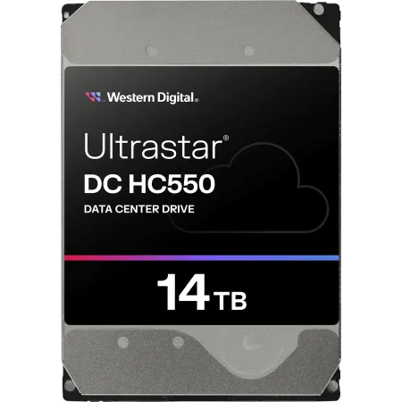 Жесткий диск WD SATA-III 16TB 0F38468 WUH721816ALE6L4 Server Ultrastar DC HC550 512E (7200rpm) 512Mb 3.5"