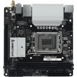 Материнская плата Biostar B760NH-E Soc-1700 Intel B760 2xDDR5 mini-ITX AC`97 8ch(7.1) 2.5Gg RAID+HDMI+DP