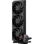 Система водяного охлаждения PcCooler DS360 Display Soc-AM5/AM4/1200/1700/1851 черный 4-pin Al LCD 310W Ret (DS360-BKNWXY-GL)