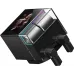 Система водяного охлаждения PcCooler DS360 Display Soc-AM5/AM4/1200/1700/1851 черный 4-pin Al LCD 310W Ret (DS360-BKNWXY-GL)