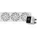Система водяного охлаждения PcCooler DS360 Display Soc-AM5/AM4/1200/1700/1851 белый 4-pin Al LCD 310W Ret (DS360-WHNWXY-GL)