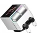 Система водяного охлаждения PcCooler DS360 Display Soc-AM5/AM4/1200/1700/1851 белый 4-pin Al LCD 310W Ret (DS360-WHNWXY-GL)