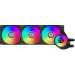 Система водяного охлаждения PcCooler DA360 Pro ARGB Soc-AM5/AM4/1200/1700/1851 черный 4-pin 33.8dB Al 300W Ret (DA360PRO-BKAWXX -GL)