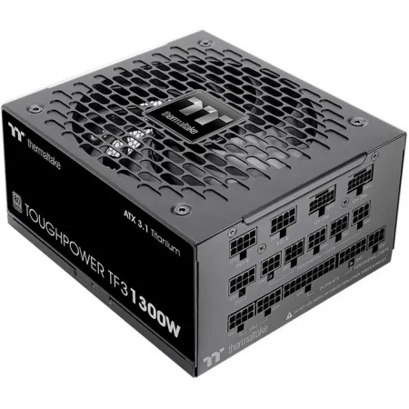 Блок питания Thermaltake ATX 1300W Toughpower TF1300 80+ titanium 24pin APFC 140mm fan color LED 12xSATA Cab Manag RTL