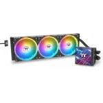 Система водяного охлаждения Thermaltake MAGFloe 420 Ultra ARGB Soc-AM5/AM4/1200/1700/1851 черный 4-pin 34.5dB Al+Cu LCD Ret (CL-W451-PL14SW-A)