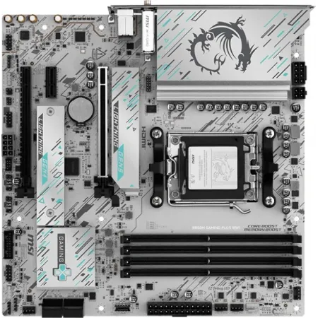 Материнская плата MSI B840M GAMING WIFI6E SocketAM5 AMD B840 2xDDR5 mATX AC`97 8ch(7.1) 2.5Gg RAID+HDMI+DP