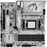 Материнская плата MSI B850M GAMING PLUS WIFI SocketAM5 AMD B850 4xDDR5 mATX AC`97 8ch(7.1) 5Gigabit RAID+HDMI+DP