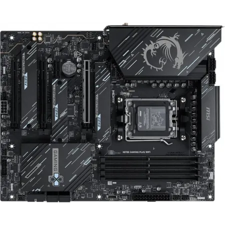 Материнская плата MSI X870E GAMING PLUS WIFI SocketAM5 AMD X870 ATX AC`97 8ch(7.1) 5Gigabit RAID+HDMI