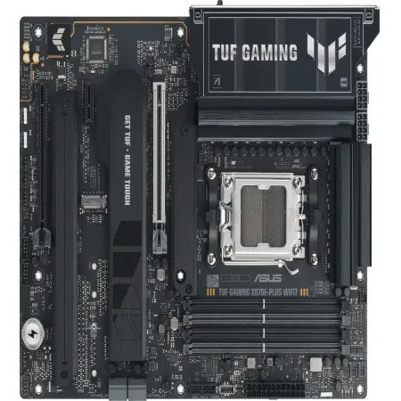 Материнская плата Asus TUF GAMING X870E-PLUS WIFI7 SocketAM5 AMD X870 4xDDR5 ATX AC`97 8ch(7.1) 2.5Gg RAID+HDMI