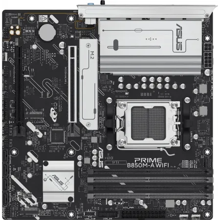 Материнская плата Asus PRIME B850M-A WIFI SocketAM5 AMD B850 4xDDR5 mATX AC`97 8ch(7.1) 2.5Gg RAID+VGA+HDMI+DP