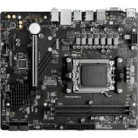 Материнская плата MSI PRO B650M-E SocketAM5 AMD B650 2xDDR5 mATX AC`97 8ch(7.1) GbLAN RAID+VGA+HDMI