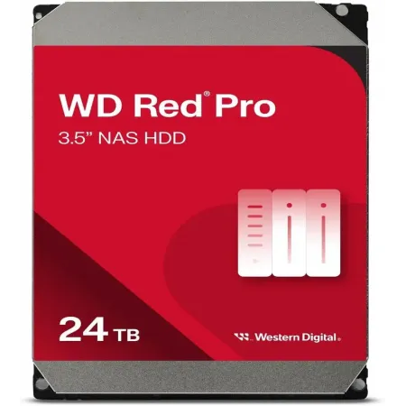 Жесткий диск WD SATA-III 24TB WD240KFGX NAS Red Pro (7200rpm) 512Mb 3.5"