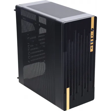 Корпус Accord ACC-188R2 черный без БП ATX 4x120mm 1xUSB2.0 1xUSB3.0 1xUSB3.1 audio