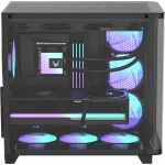 Корпус Formula Crystal U2 черный без БП ATX 1xUSB2.0 1xUSB3.0 1xUSB3.1 audio bott PSU
