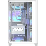 Корпус Formula Crystal U2 белый без БП ATX 1xUSB2.0 1xUSB3.0 1xUSB3.1 audio bott PSU