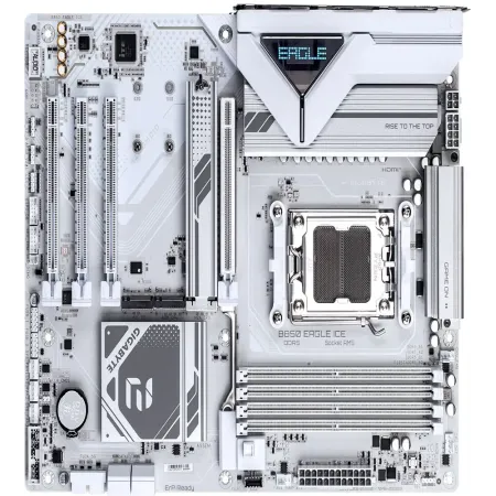 Материнская плата Gigabyte B850 EAGLE ICE SocketAM5 AMD B850 ATX AC`97 8ch(7.1) 2.5Gg RAID+HDMI+DP