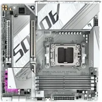 Материнская плата Gigabyte B850M AORUS ELITE WIFI6E SocketAM5 AMD B850 mATX AC`97 8ch(7.1) 2.5Gg RAID+DP Материнская плата Gigabyte B850M AORUS ELITE WIFI6E SocketAM5 AMD B850 mATX AC`97 8ch(7.1) 2.5Gg RAID+DP