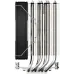 Устройство охлаждения(кулер) ID-Cooling SE-610-XT Basic Soc-AM5/AM4/1200/1700/1851 серебристый/черный 4-pin 29.85dB Al+Cu 250W 900gr Ret