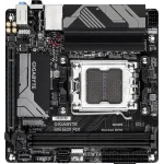 Материнская плата Gigabyte B650I AX SocketAM5 AMD B650 2xDDR5 mini-ITX AC`97 8ch(7.1) 2.5Gg RAID+HDMI+DP