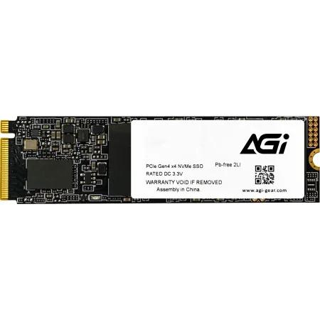 Накопитель SSD AGi PCIe 4.0 x4 512GB AGI512G44AI818-CB AI818 M.2 2280