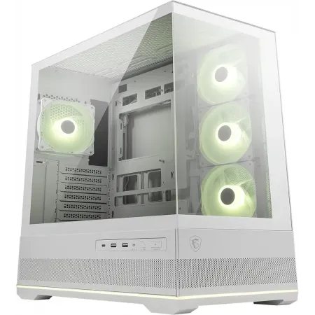 Корпус MSI MAG Pano 110R PZ белый без БП ATX 6x120mm 7x140mm 2xUSB3.0 1xUSB3.1 audio AirDuct bott PSU
