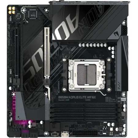 Материнская плата Gigabyte B850M A ELT WF6E SocketAM5 AMD B850 4xDDR5 mATX AC`97 8ch(7.1) 2.5Gg RAID+DP