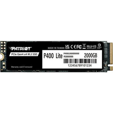 Накопитель SSD Patriot PCIe 4.0 x4 2TB P400LP2KGM28H P400 M.2 2280