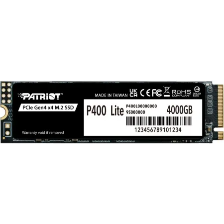 Накопитель SSD Patriot PCIe 4.0 x4 4TB P400LP4KGM28H P400 M.2 2280
