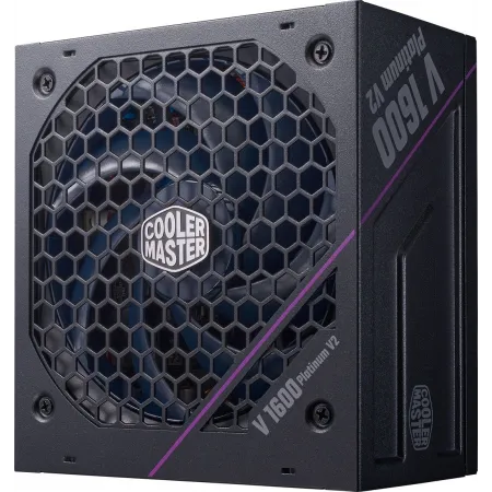 Блок питания Cooler Master ATX 1600W V1600 V2 Gen.5 80+ platinum 24pin APFC 135mm fan 16xSATA Cab Manag RTL Блок питания Cooler Master ATX 1600W V1600 V2 Gen.5 80+ platinum 24pin APFC 135mm fan 16xSATA Cab Manag RTL